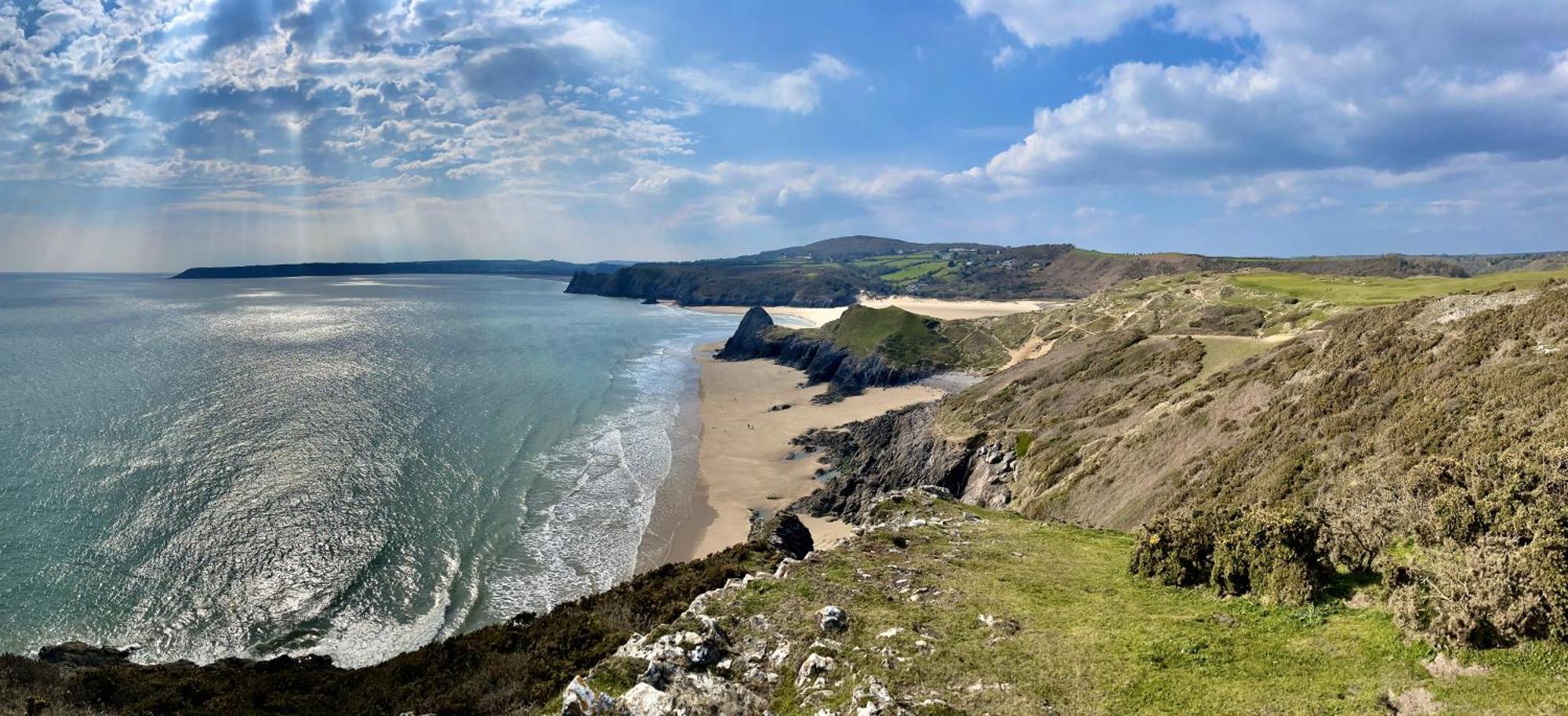 Beautiful Mumbles/Gower Cottage Swansea Buitenkant foto